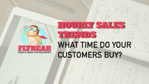 Hourly e-commerce trends